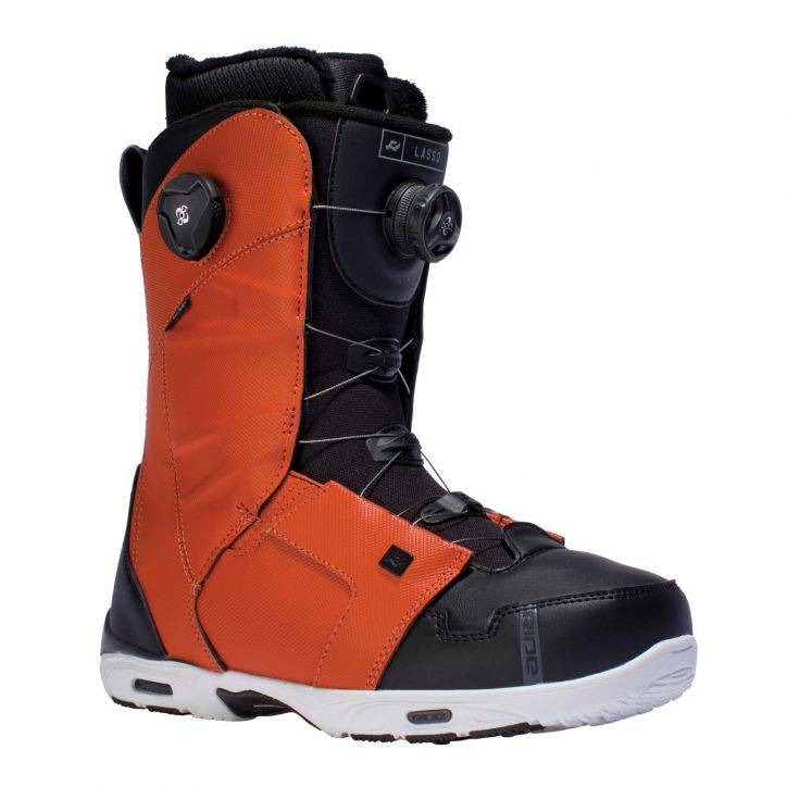 Buty snowboardowe RIDE LASSO pomarańczowe